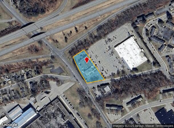  1681 Main St, Willimantic, CT Parcel Map