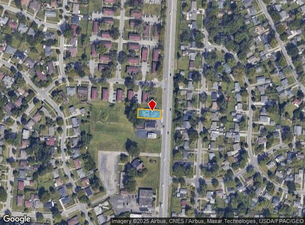  1341 S Hamilton Rd, Columbus, OH Parcel Map