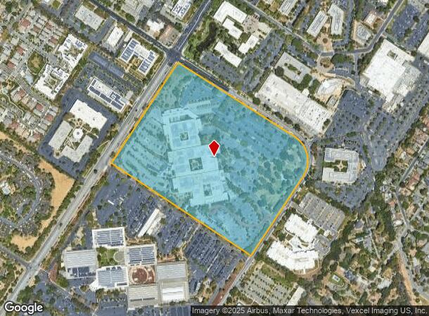 3000 Hanover St, Palo Alto, CA Parcel Map