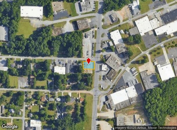 2222 W Green Dr, High Point, NC Parcel Map