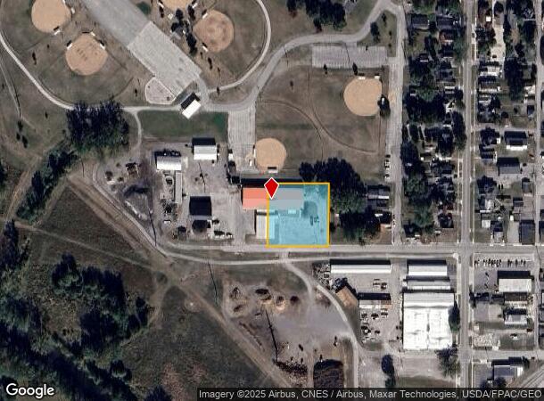  350 W High St, Findlay, OH Parcel Map