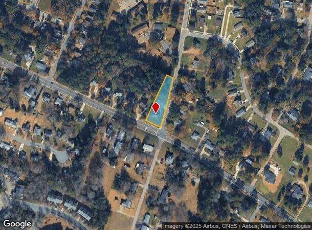  647 Wait Ave, Wake Forest, NC Parcel Map