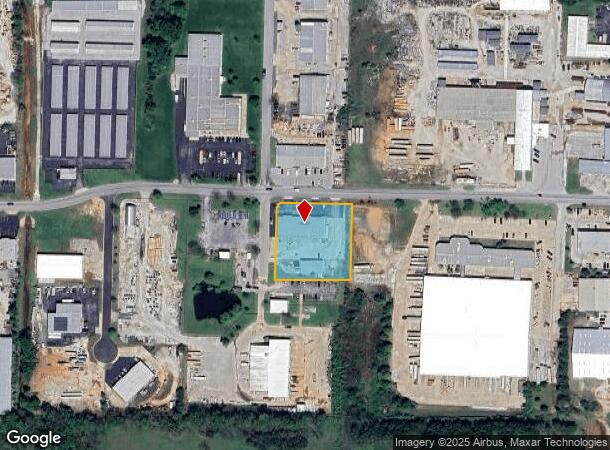 1020 N Eaglecrest St, Nixa, MO Parcel Map