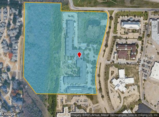  6301 Overton Ridge Blvd, Fort Worth, TX Parcel Map