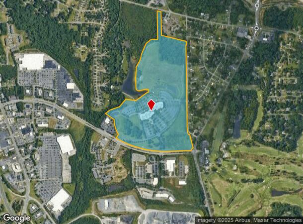  1000A E Hanes Mill Rd, Winston Salem, NC Parcel Map