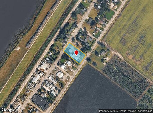  12181 Everglades St, Canal Point, FL Parcel Map