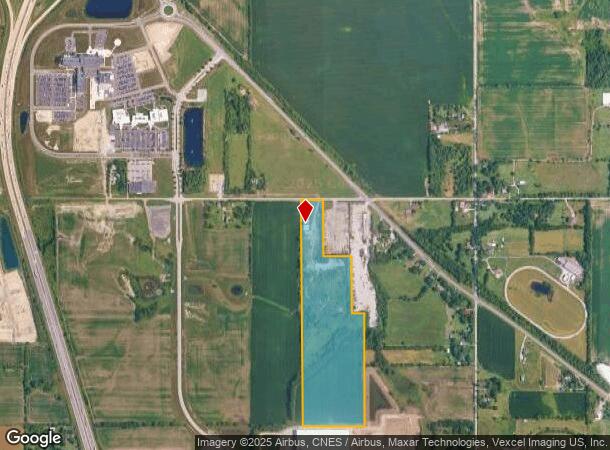 1715 E 129Th Ave, Crown Point, IN Parcel Map