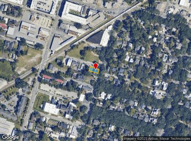  2901 Bull St, Savannah, GA Parcel Map
