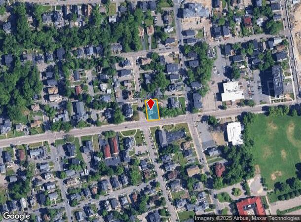  195 W Elm St, Brockton, MA Parcel Map