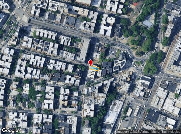 1848 Anthony Ave, Bronx, NY Parcel Map
