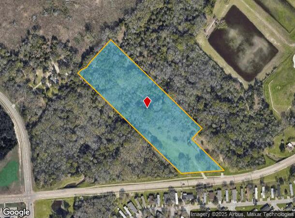  2502 Beck St, Bryan, TX Parcel Map