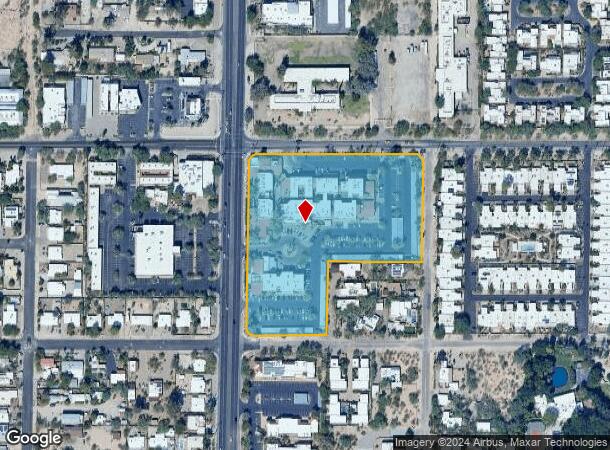  2900 N Swan Rd, Tucson, AZ Parcel Map