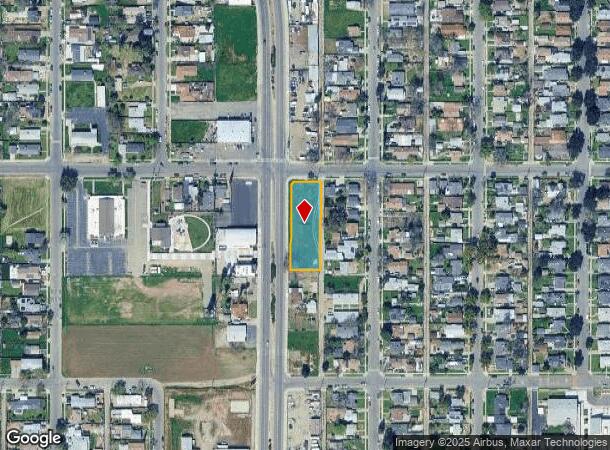  2305 S Elm Ave, Fresno, CA Parcel Map