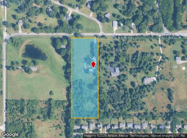 1115 N 1700 Rd, Lawrence, KS Parcel Map