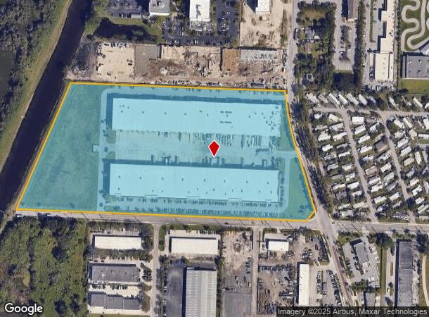  701 Boutwell Rd, Lake Worth Beach, FL Parcel Map