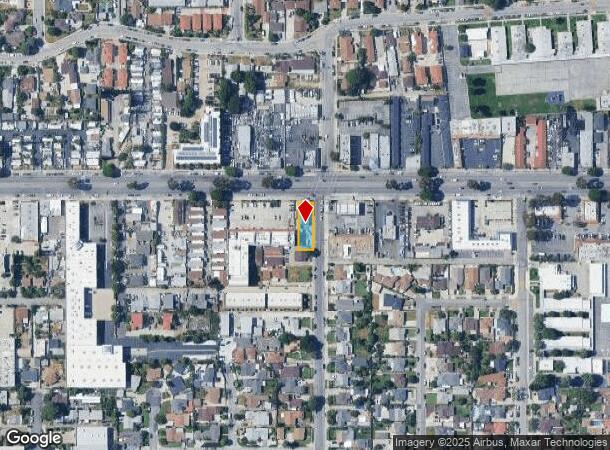  10158 Garvey Ave, El Monte, CA Parcel Map