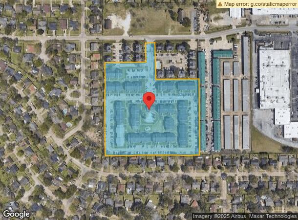  16545 Loch Katrine Ln, Houston, TX Parcel Map