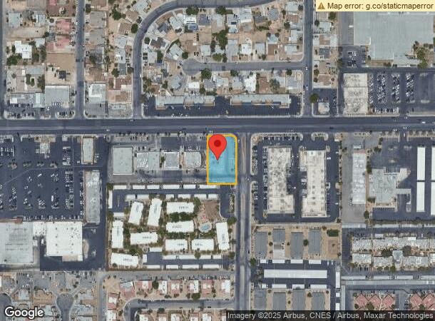  4601 Spring Mountain Rd, Las Vegas, NV Parcel Map