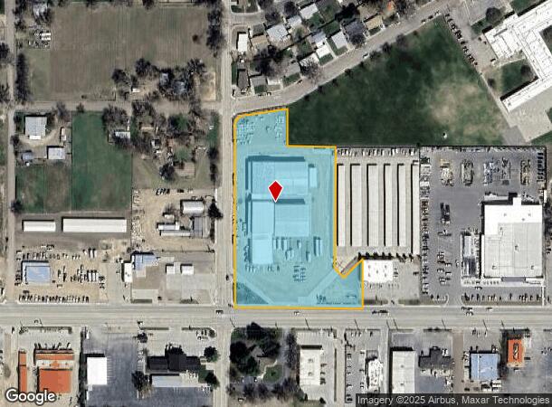  890 W Airbase Rd, Mountain Home, ID Parcel Map