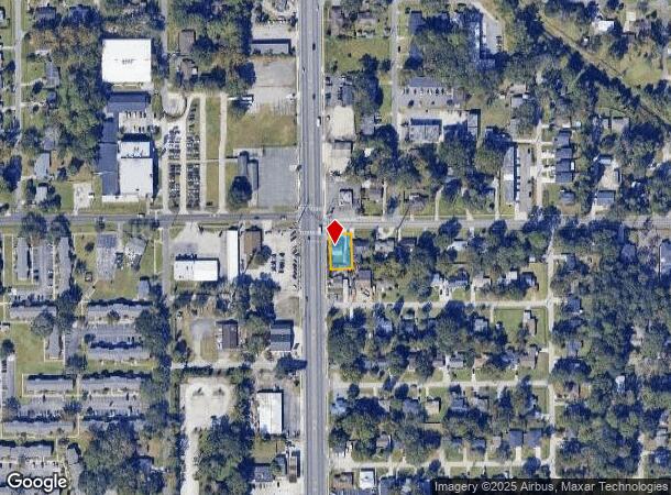  1201 Cassat Ave, Jacksonville, FL Parcel Map