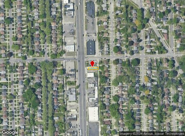  20252 Van Dyke St, Detroit, MI Parcel Map