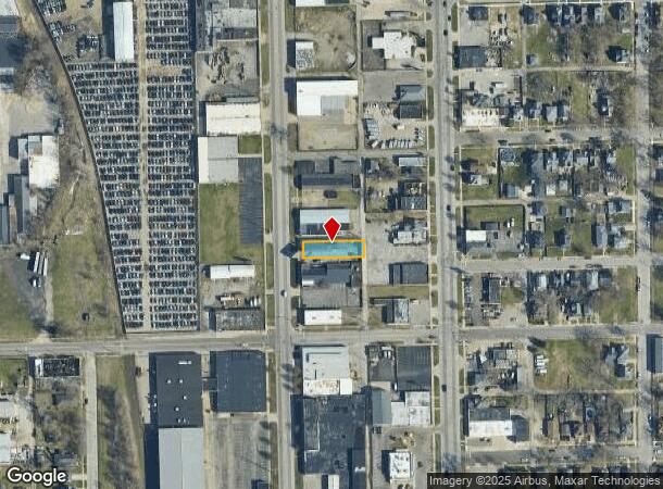  1814 S Main St, South Bend, IN Parcel Map