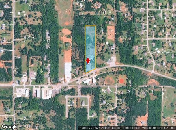14551 Se 29Th St, Choctaw, OK Parcel Map