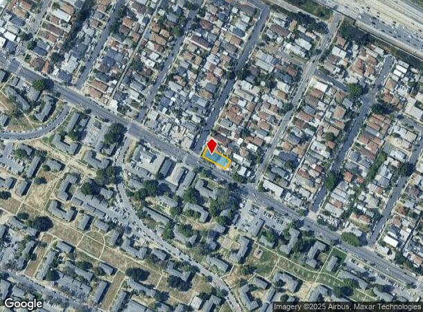  3005 E 8Th St, Los Angeles, CA Parcel Map