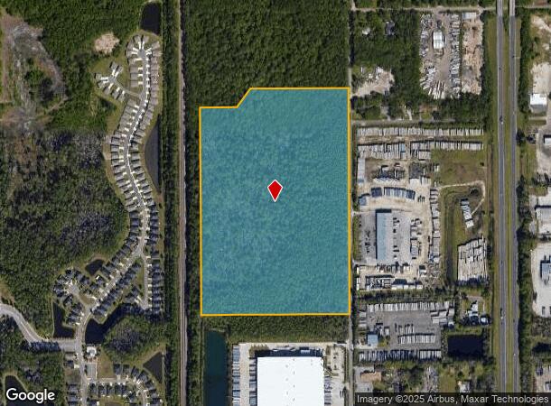  2730 Pickettville Rd, Jacksonville, FL Parcel Map