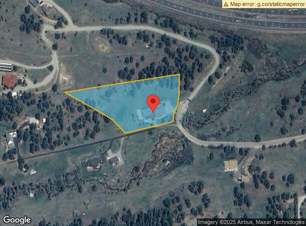  77 Elmgreen Ln, Evergreen, CO Parcel Map