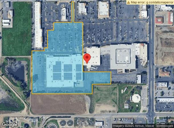  1363 W Henderson Ave, Porterville, CA Parcel Map