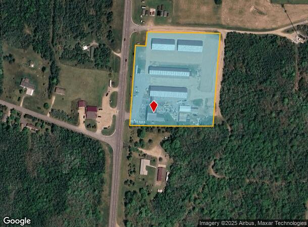 15406 State Highway 32, Mountain, WI Parcel Map