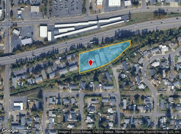  1725 5Th St, Springfield, OR Parcel Map