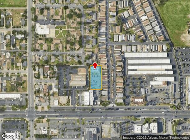  869 E Foothill Blvd, Upland, CA Parcel Map