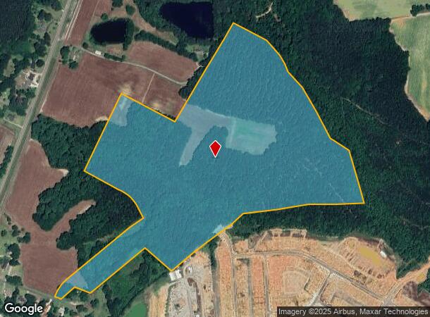 6758 Kipling Church Rd N, Fuquay Varina, NC Parcel Map