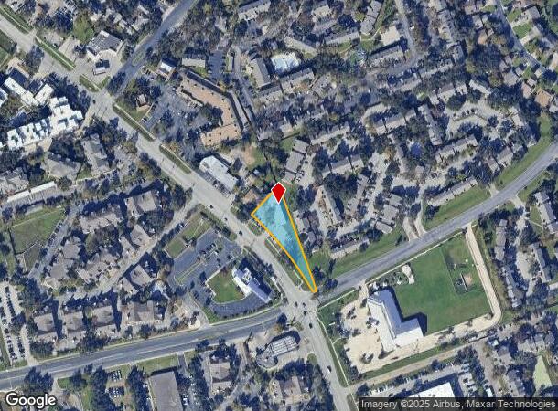 13033 Pond Springs Rd, Austin, TX Parcel Map