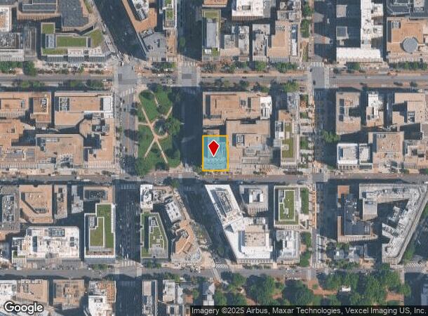 1627 I St Nw, Washington, DC Parcel Map