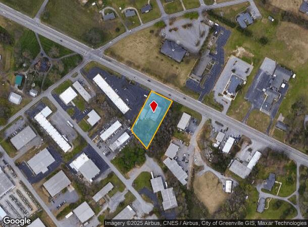  402 S Main St, Mauldin, SC Parcel Map