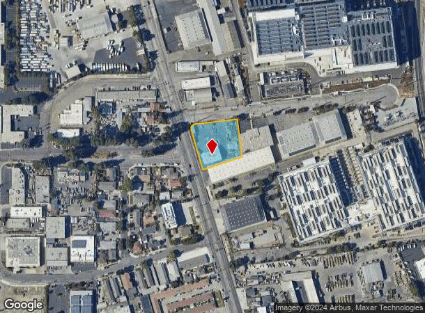  2265 Lafayette St, Santa Clara, CA Parcel Map