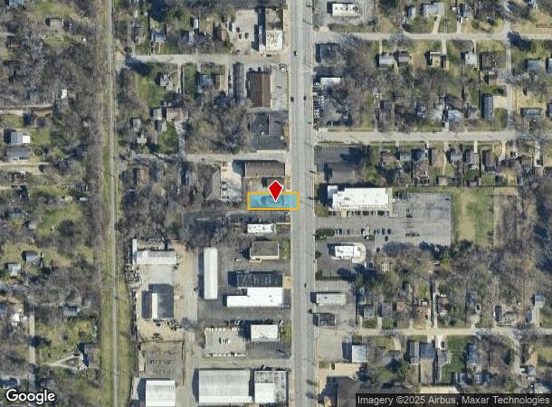  239 N Dixie Way, South Bend, IN Parcel Map