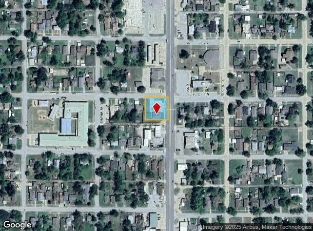  602 W Virginia Ave, Anadarko, OK Parcel Map