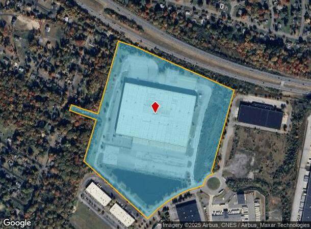  1500 Corporate Blvd, Newburgh, NY Parcel Map