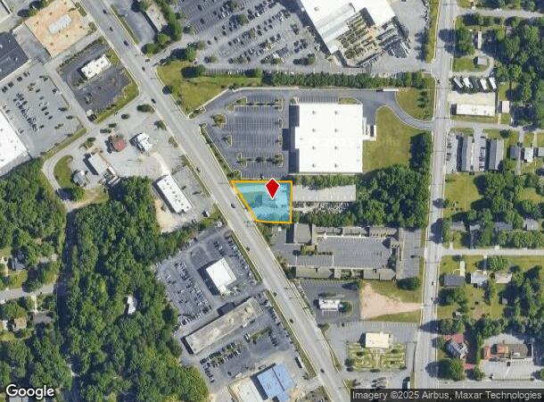  2500 N Main St, High Point, NC Parcel Map