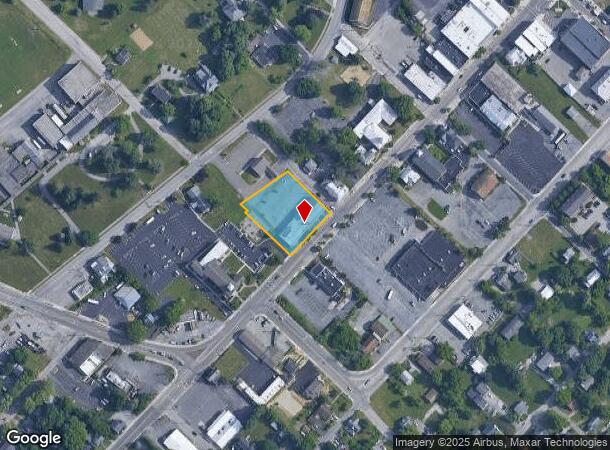  201 W Main St, Christiansburg, VA Parcel Map