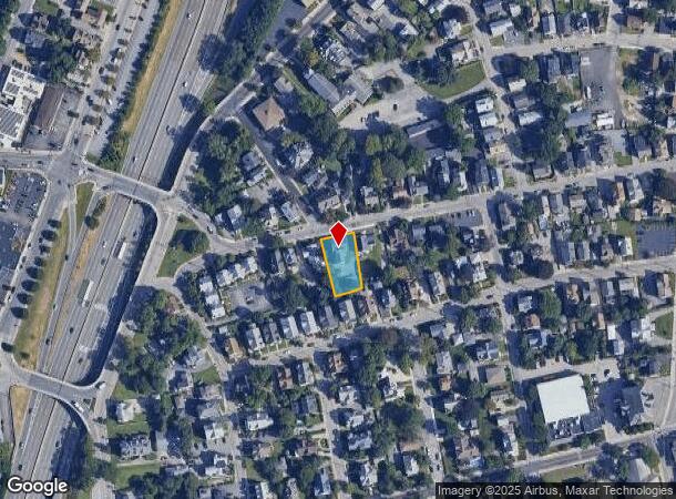 43 Spring St, Pawtucket, RI Parcel Map