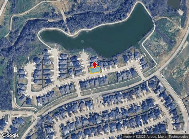 1009 Wasatch Ct, Burleson, TX Parcel Map