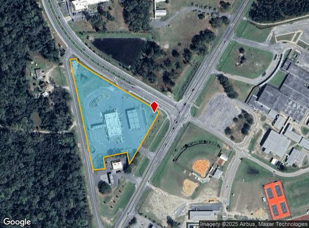  3192 Coastal Hwy, Crawfordville, FL Parcel Map