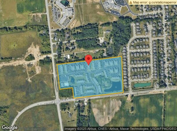  6373 Meadows Way, Hilliard, OH Parcel Map