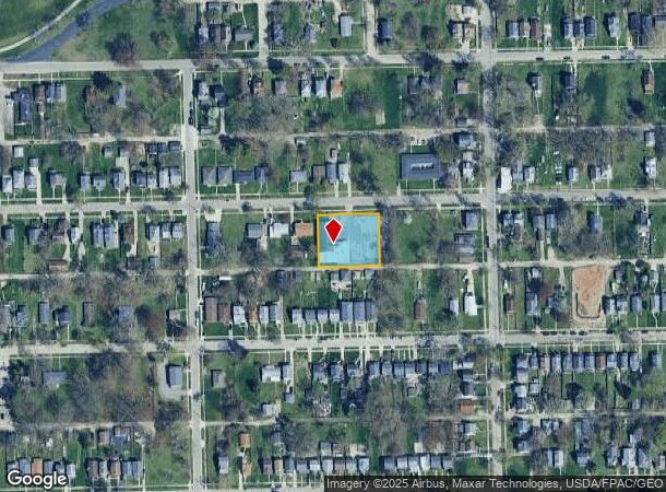  1741 Cone St, Toledo, OH Parcel Map
