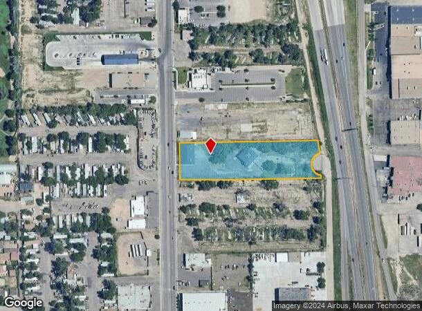  3116 N Elizabeth St, Pueblo, CO Parcel Map